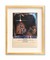Star Wars mini-poster, handgjord guldram